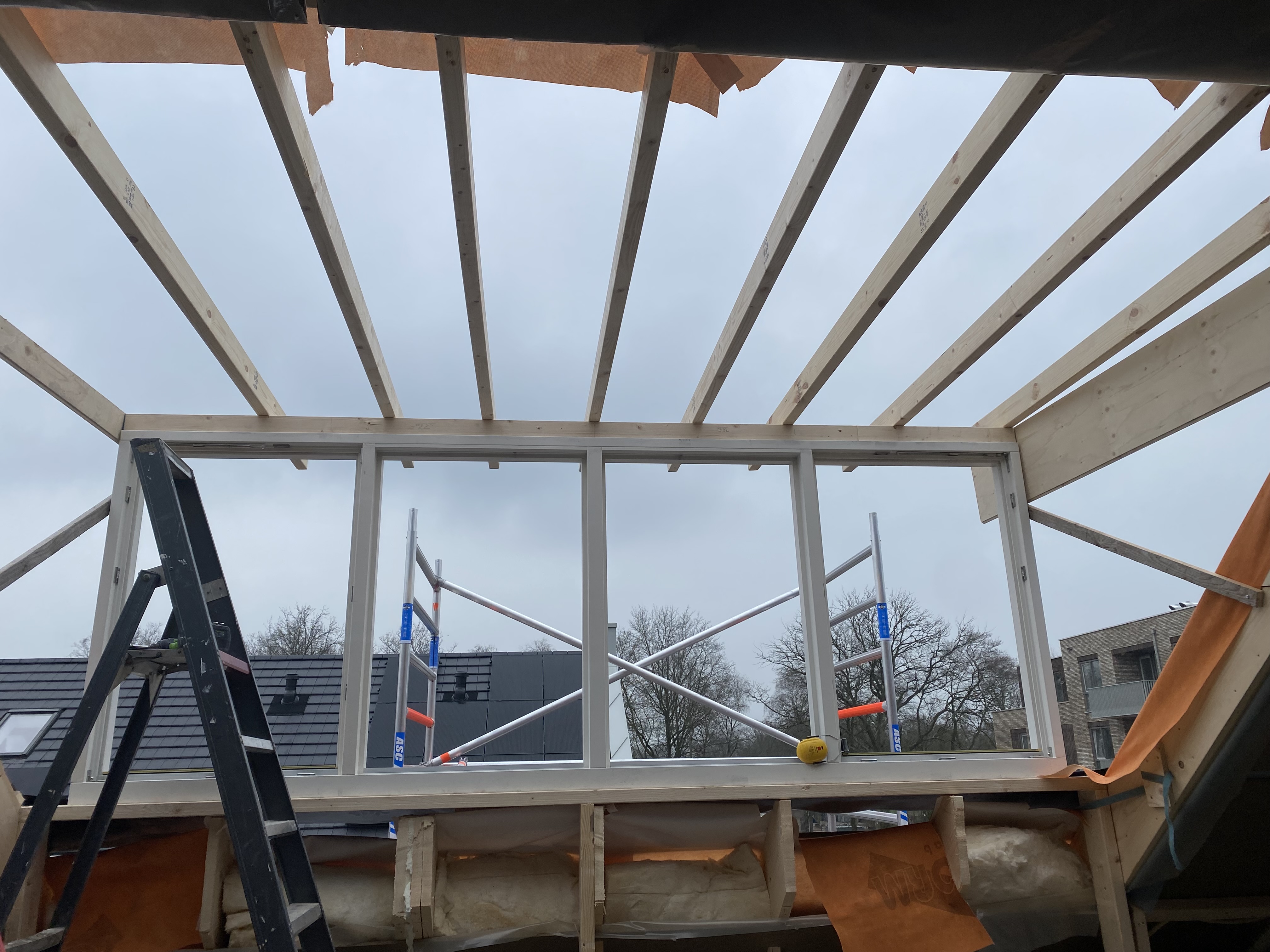 Afbouw nieuwbouw woning Eemnes
