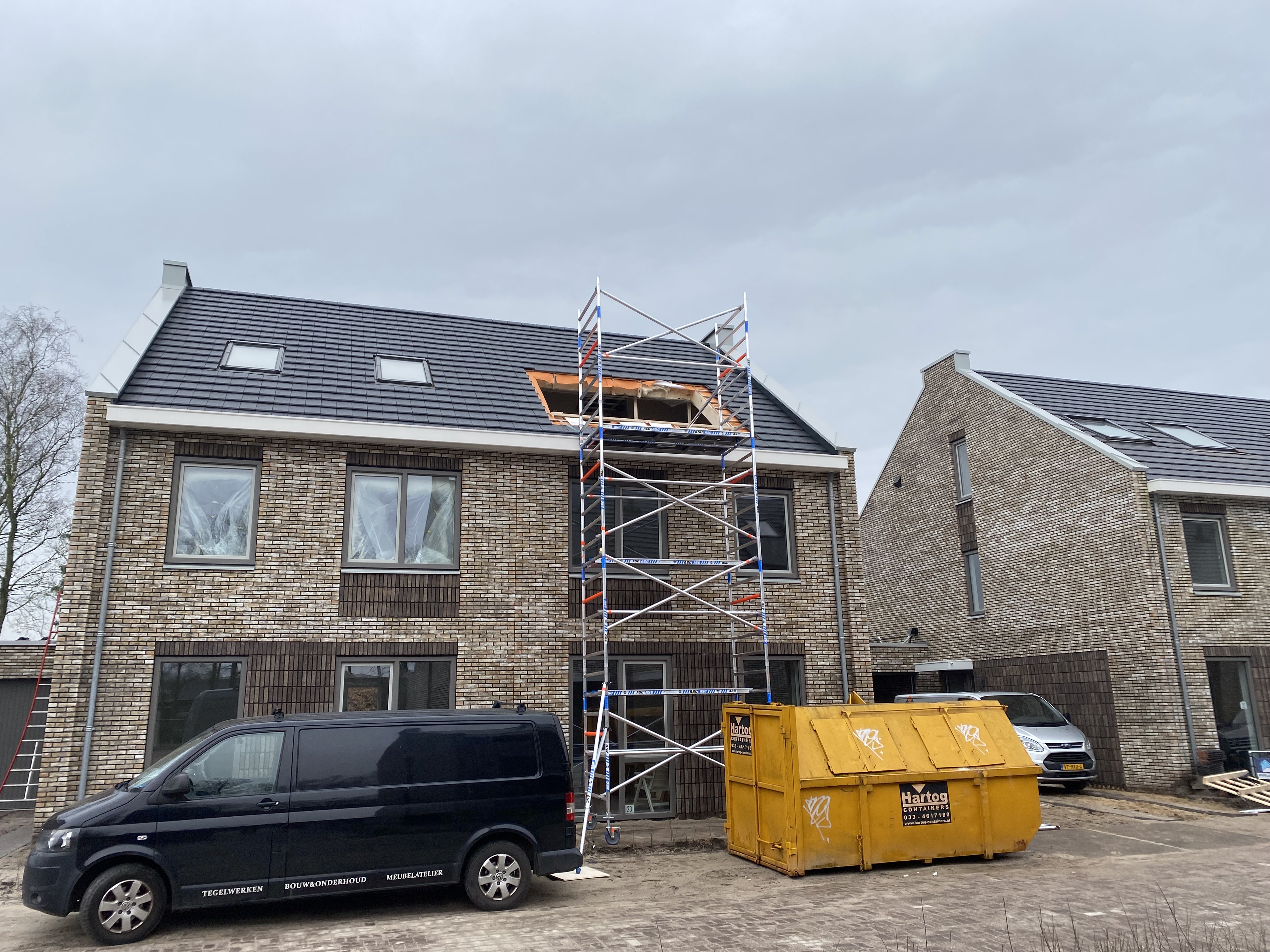 Afbouw nieuwbouw woning Eemnes