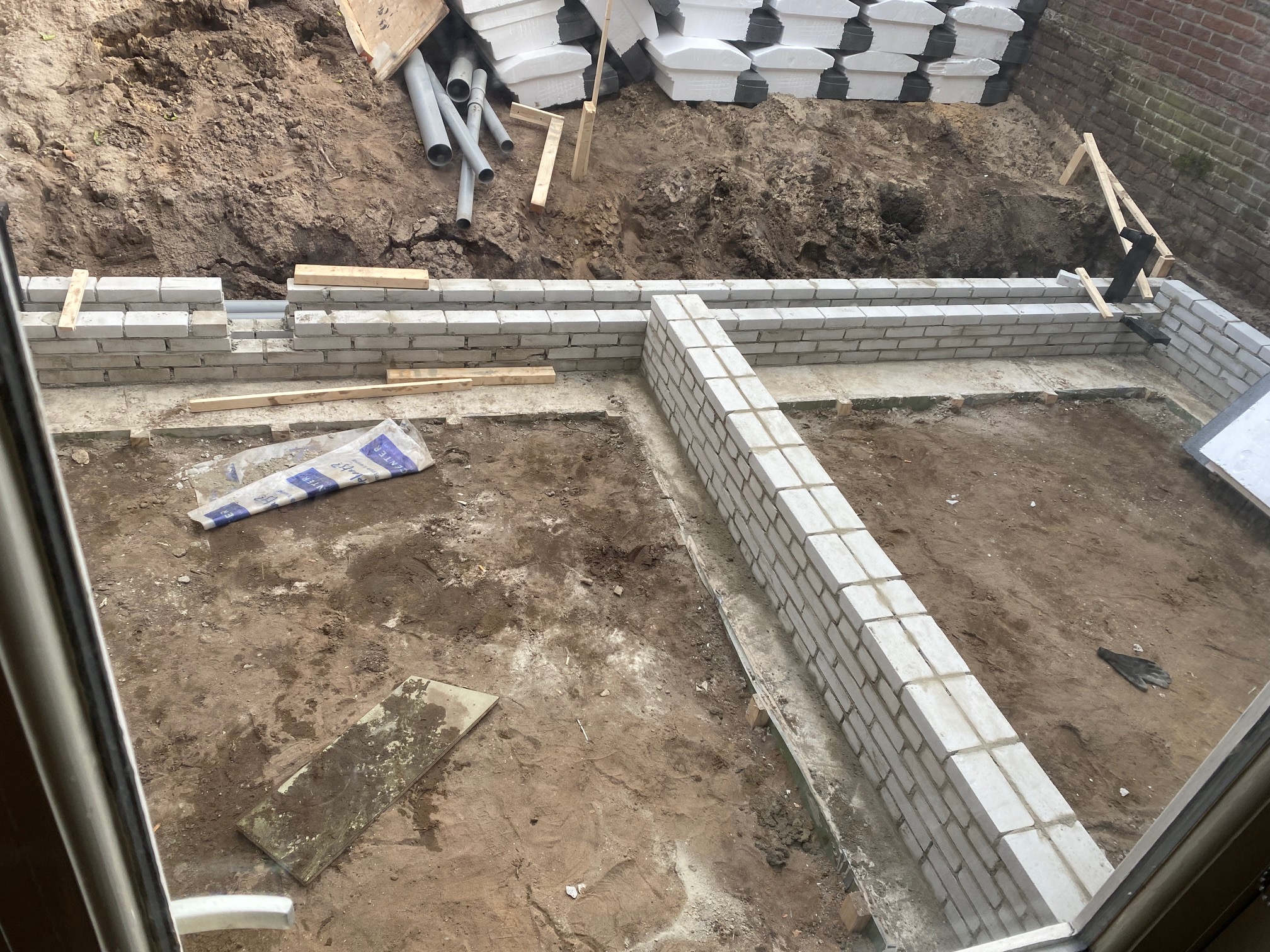 Uitbouw woning Huizen