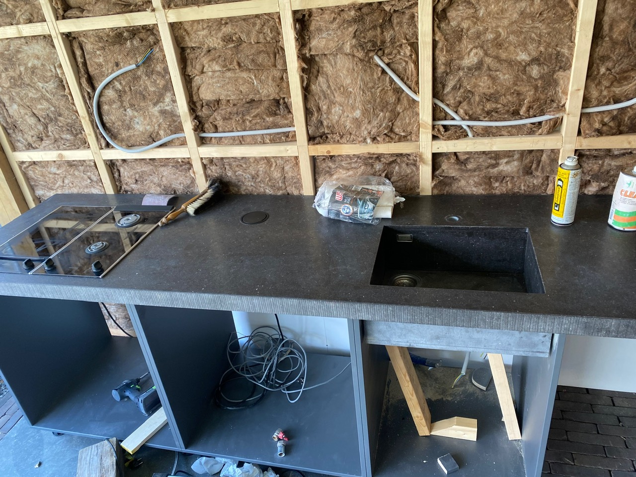 Veranda inclusief buitenkeuken
